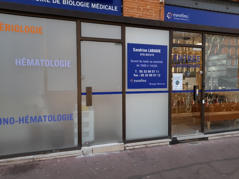 Eurofins - Laboratoire de biologie médicale Toulouse Jaurès