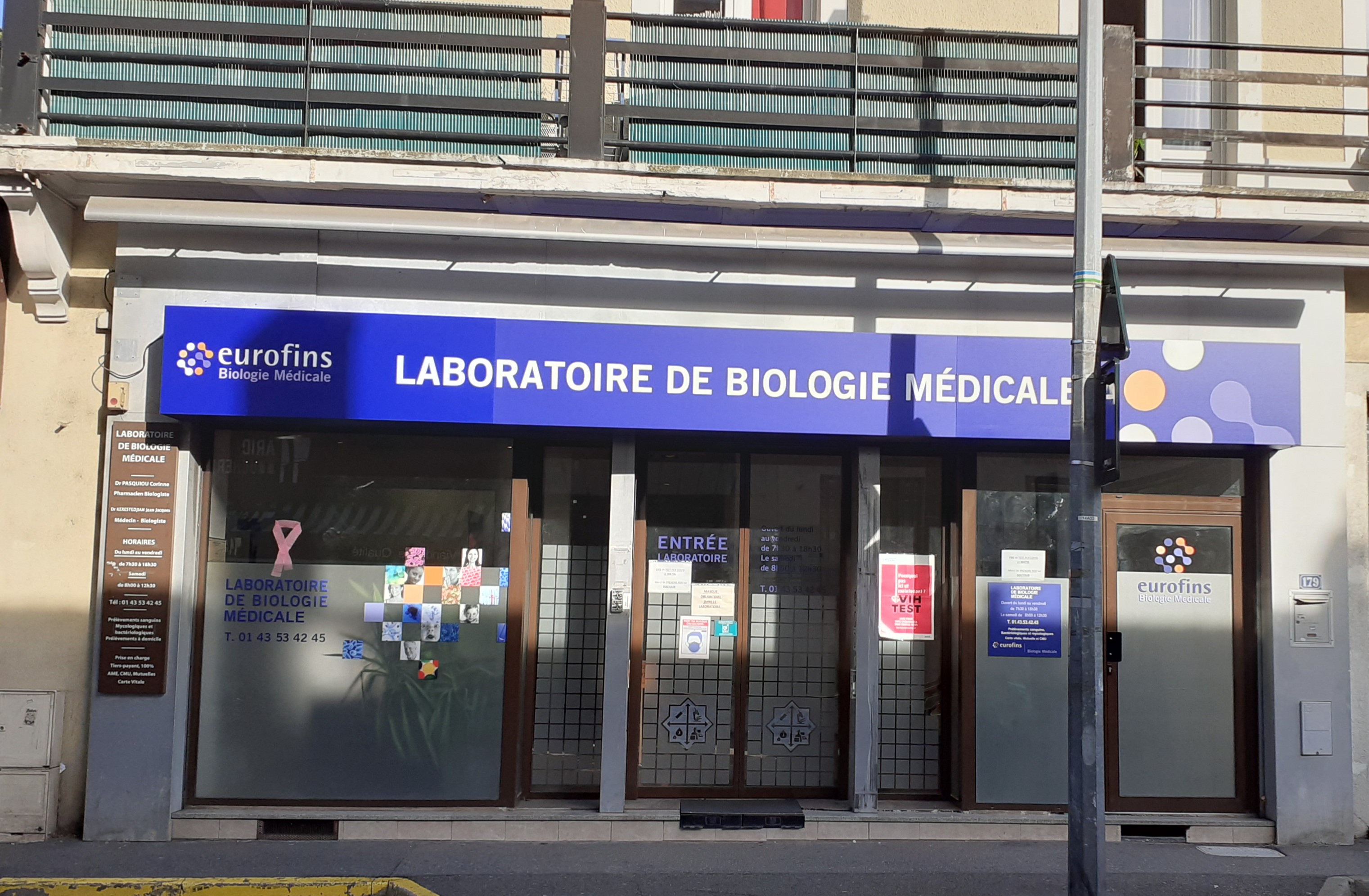 Eurofins - Laboratoire de biologie médicale Alfortville