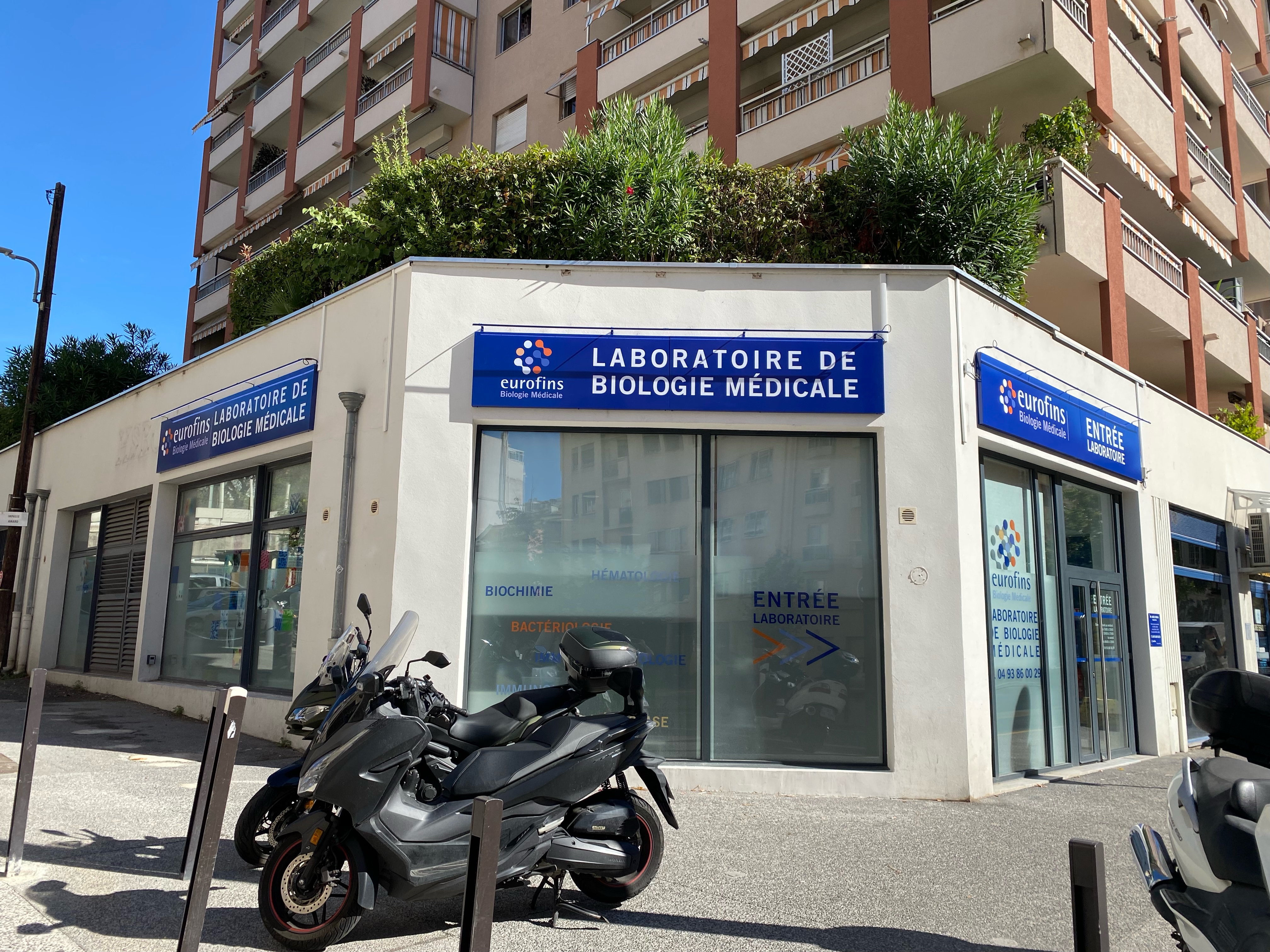 Eurofins - Laboratoire de biologie médicale et fertilité Nice Californie