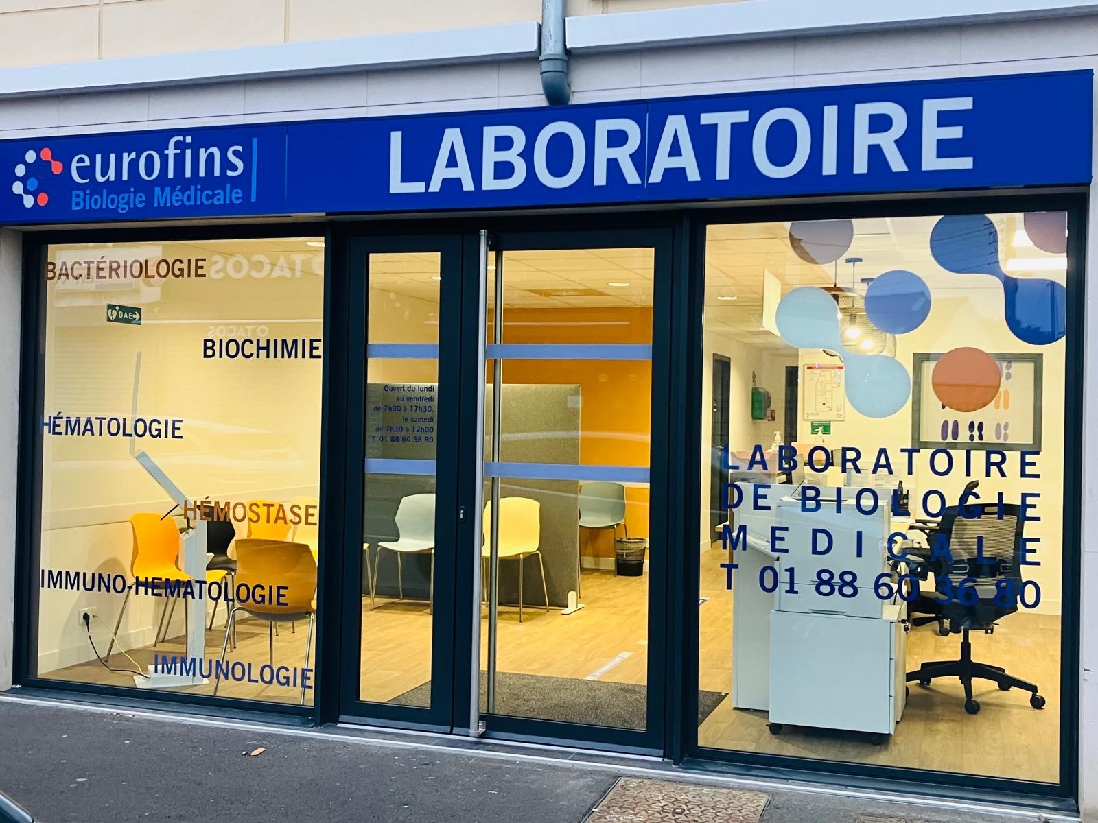 Eurofins - Laboratoire de biologie médicale Ozoir-la-Ferrière