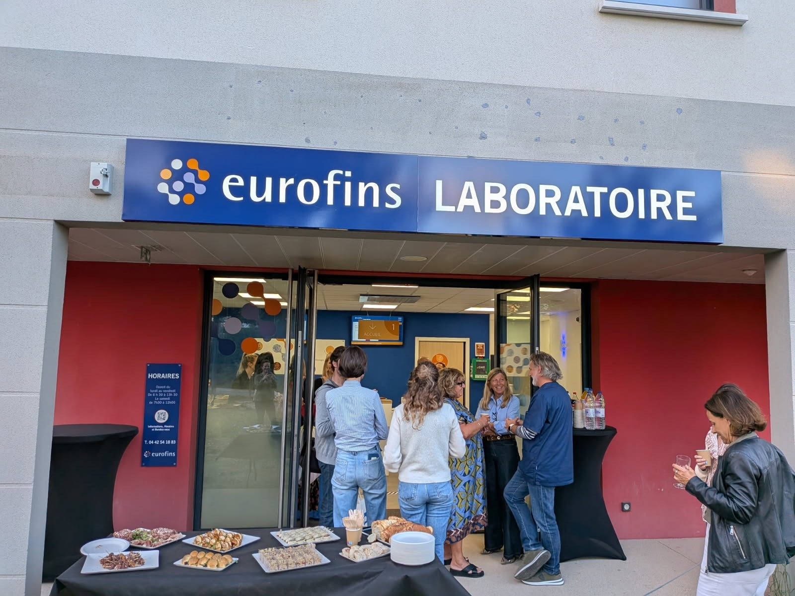 Inauguration du laboratoire Eurofins Aix La Duranne