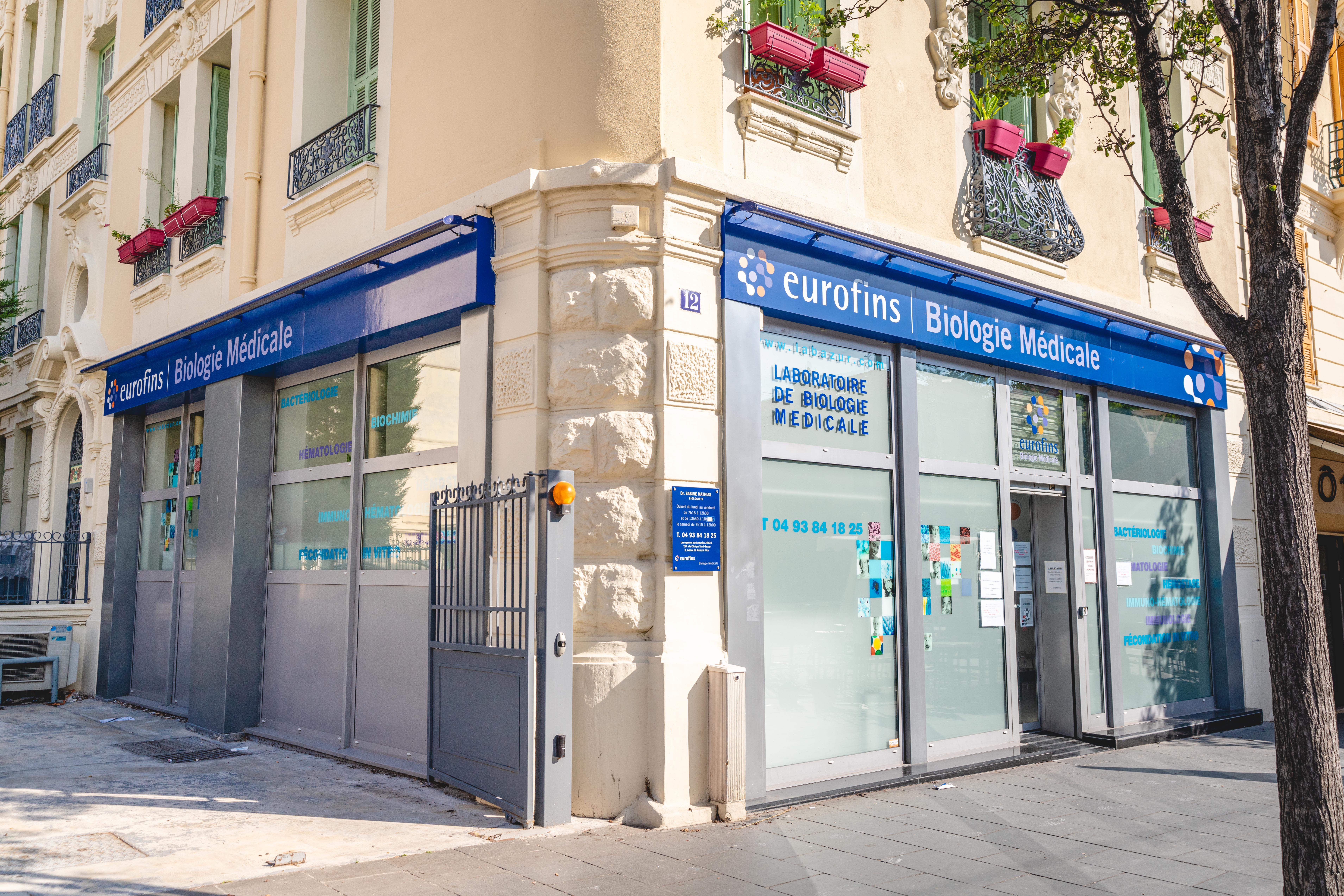 Eurofins - Laboratoire de biologie médicale Nice Borriglione